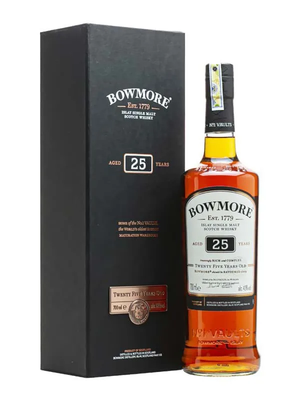Bowmore 25 năm (Islay Single Malt Scotch Whisky)