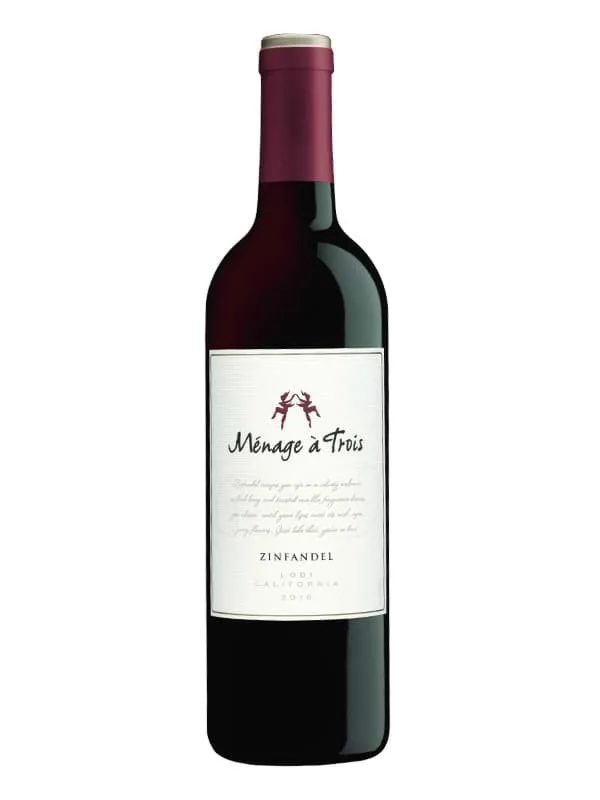 Rượu vang Menage a Trois Zinfandel