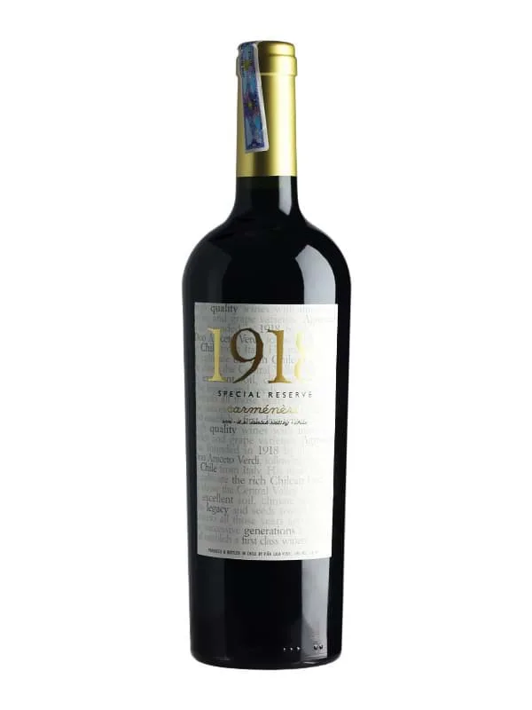 Rượu vang 1918 Special Reserve Carmenere