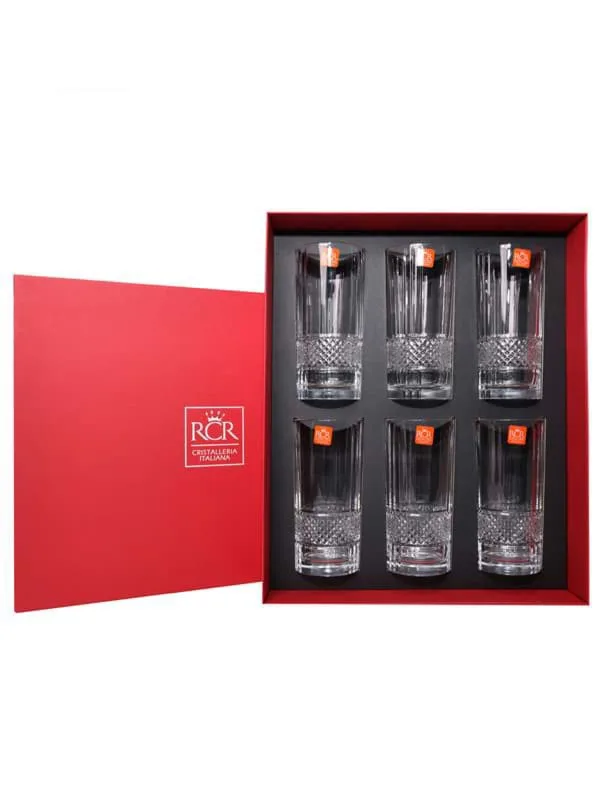 Bộ quà tặng RCR Ricco - 6 Ly Brillante HB