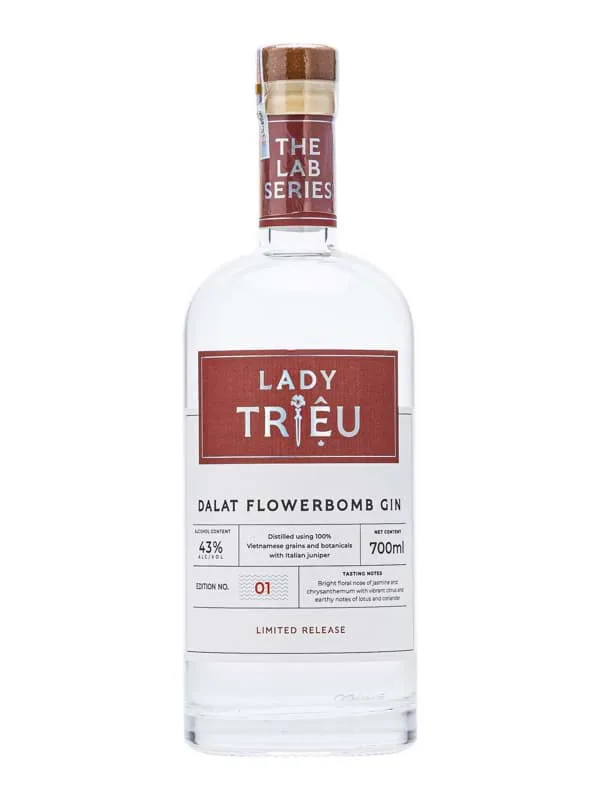 Gin Lady Trieu Dalat Flowerbomb Gin