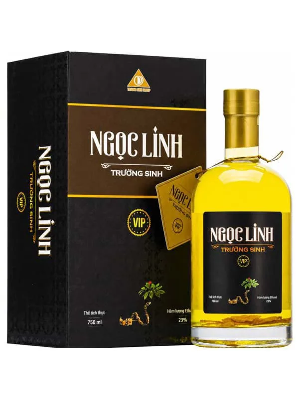 Truong Sinh VIP (Rượu sâm Ngọc linh)