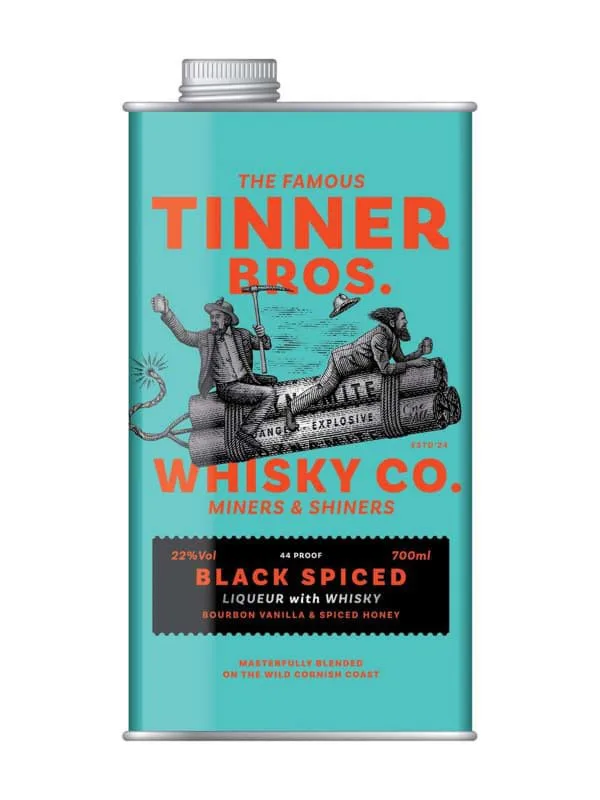 Rượu Tinner Bros Black Spiced Whisky Liqueur