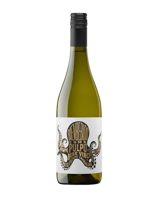 Vang Bienbebido Come Pulpo y Bebe Vino