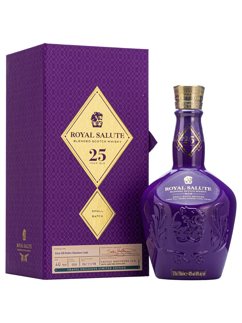 Royal Salute 25 năm - PX Cask Finish