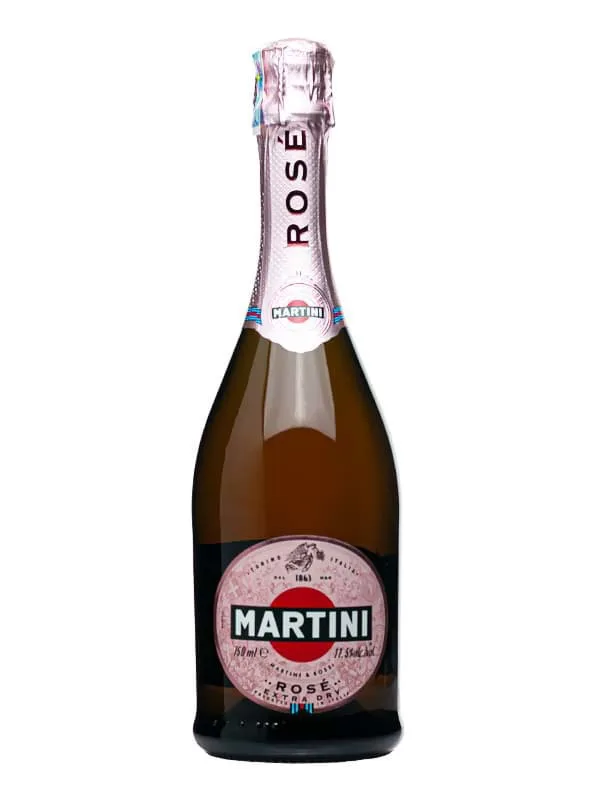 Rượu vang nổ Martini Rose Extra Dry