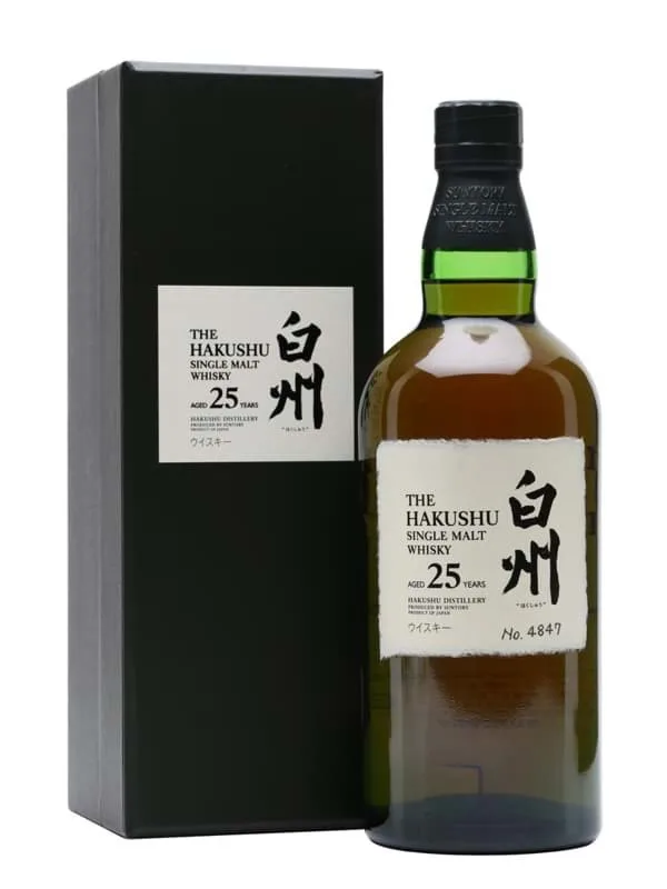 Hakushu 25 năm (Japanese Single Malt Whisky)